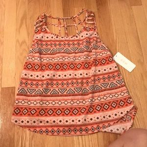 Patterned tank top